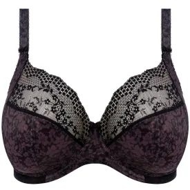 Lucie Stretch Plunge Bra Black - Elomi