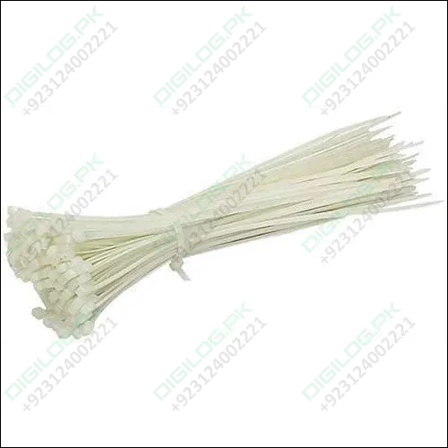 100 Pcs Nylon 200mm Cable Tie in Pakistan