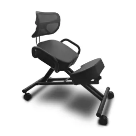 Adjustable Ergonomic Kneeling Chair with Brake Wheels - EKKIO