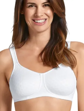 Anita Lisa Wire Free Mastectomy Bra White | White Mastectomy Bra