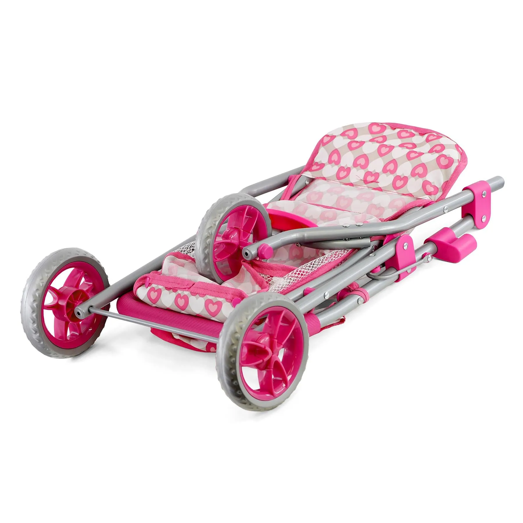 Baby Doll Pink Foldable Jogger Stroller