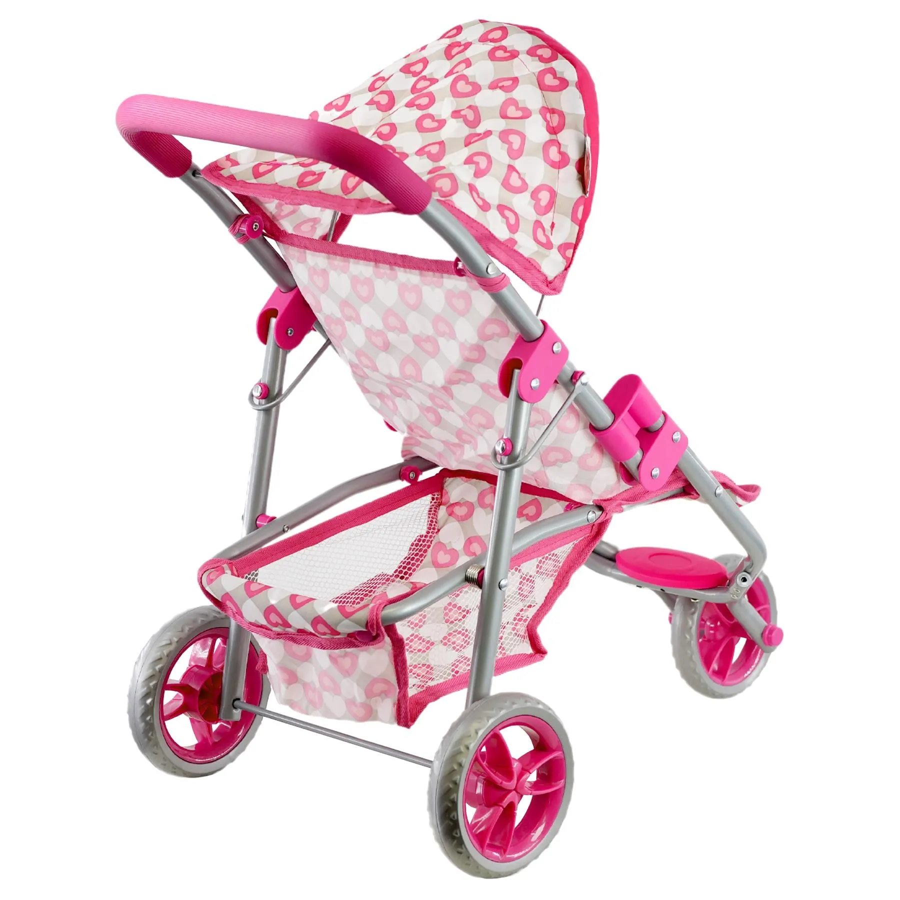 Baby Doll Pink Foldable Jogger Stroller