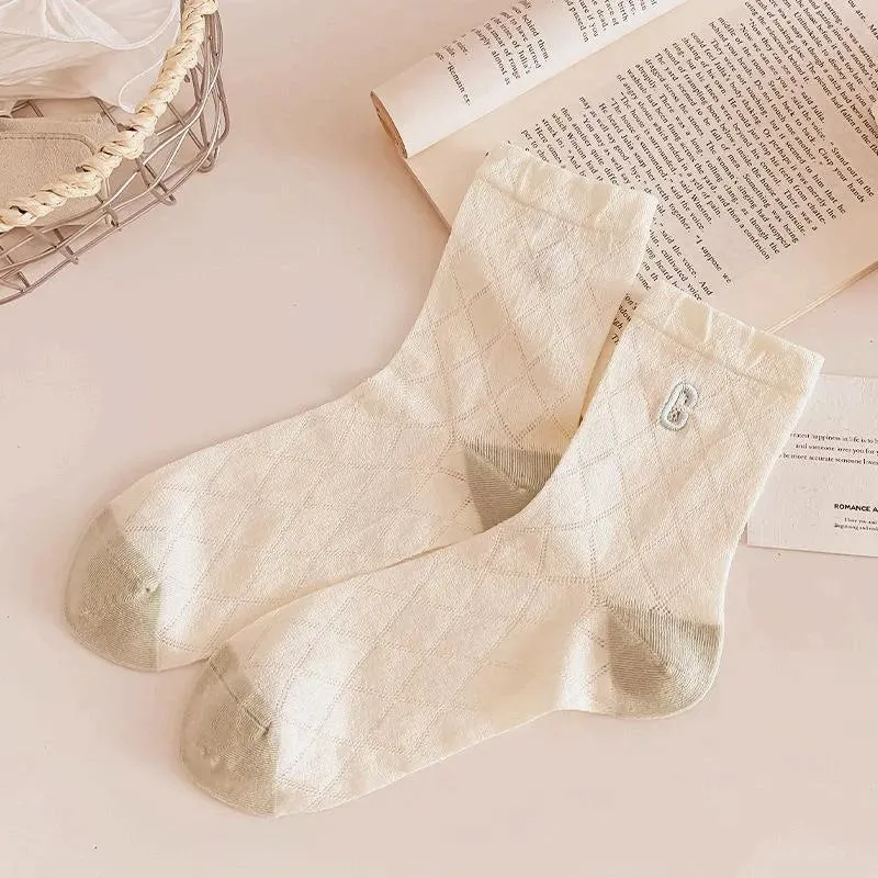 Cotton Frily Crew Socks | Mesh Socks with Ruffle | Cute Outfits