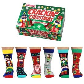 Crackin' Christmas Nutcracker Men's Socks