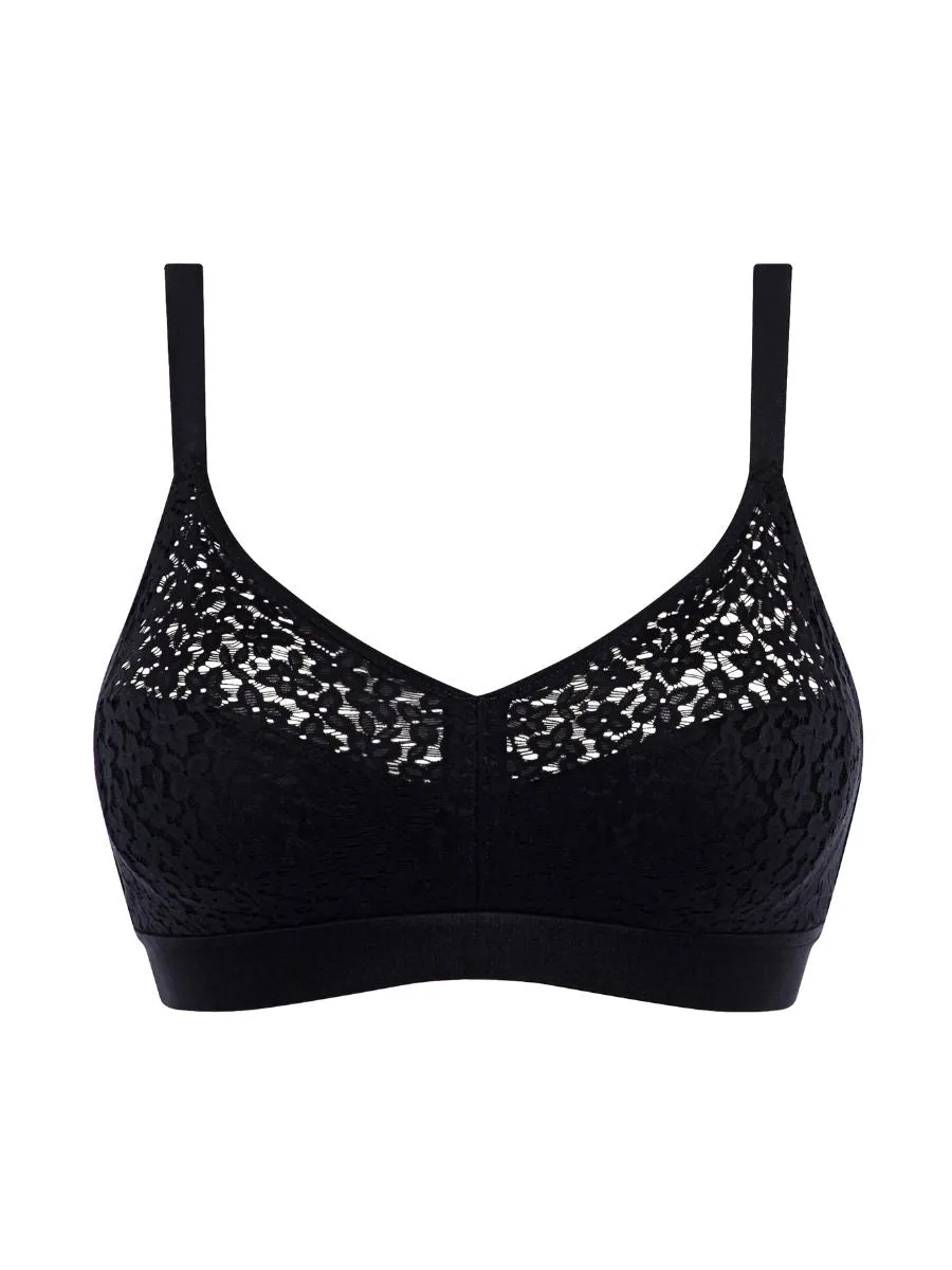 Easy Feel Norah Wirefree Support Bra - Black