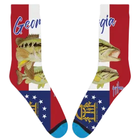 Guy Harvey Georgia Bass Socks