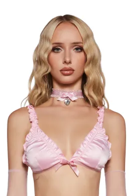 Heavenly Fantasy Satin Bra