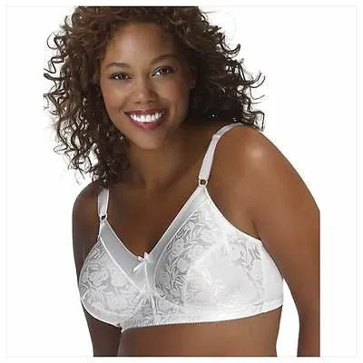 Just My Size Full Coverage, Leopard Satin, Wirefree Plus-Size Bra #1960