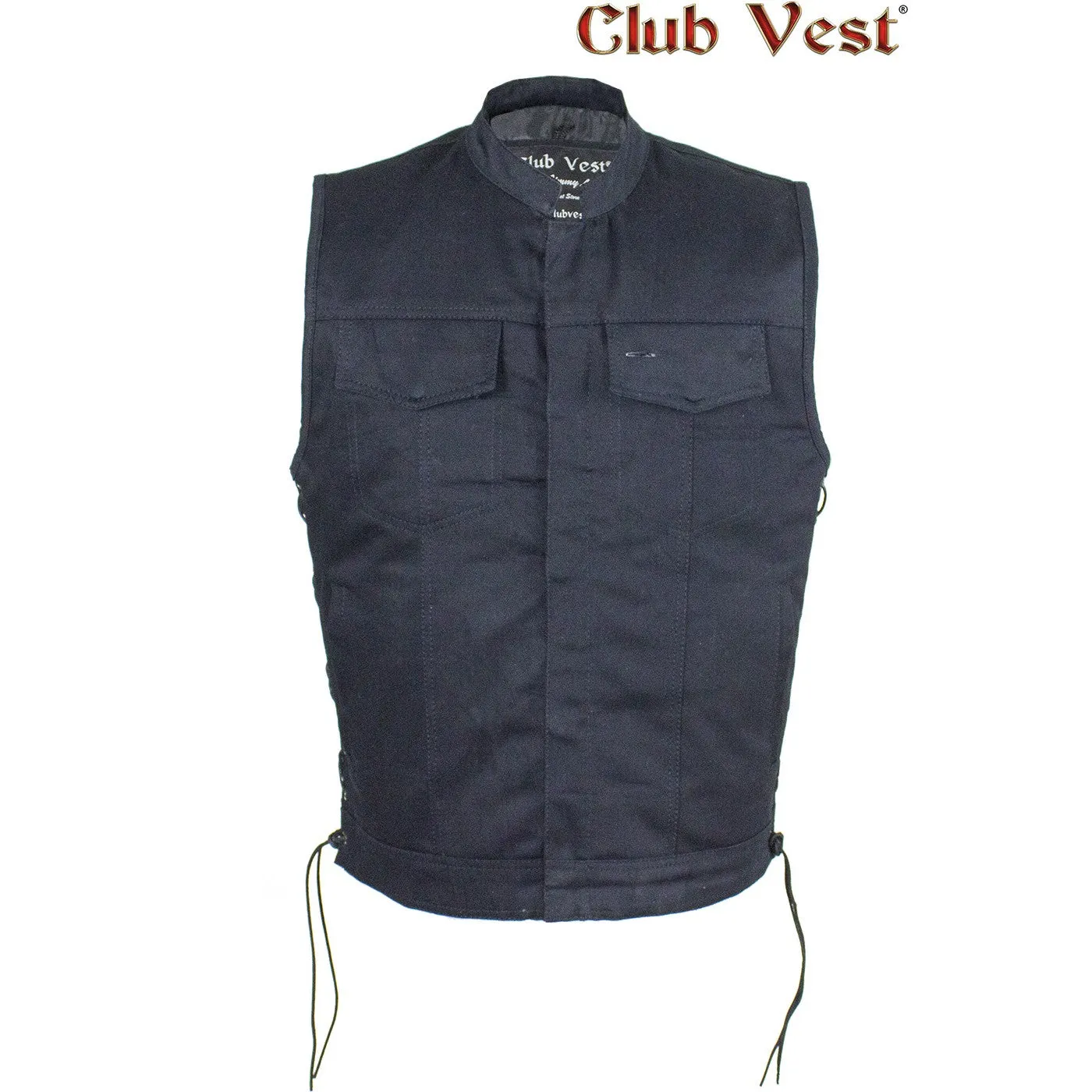 Men's Denim Gun Pocket Vest by Club Vest