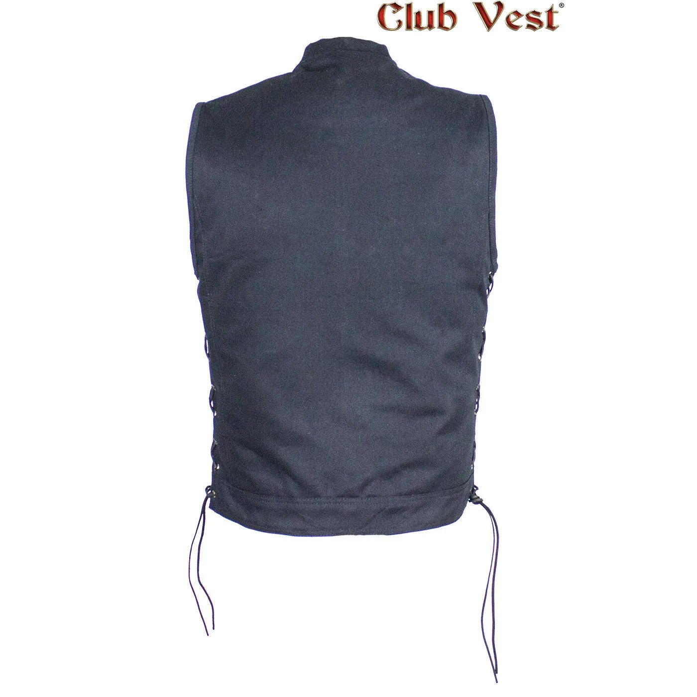 Men's Denim Gun Pocket Vest by Club Vest