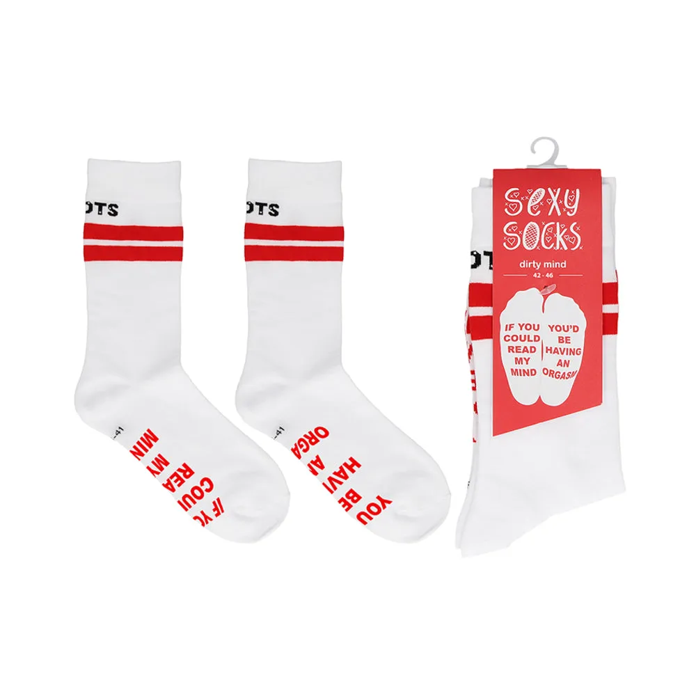 Shots Socks Dirty Mind M/l