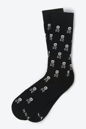 Skulls and Crossbones Socks