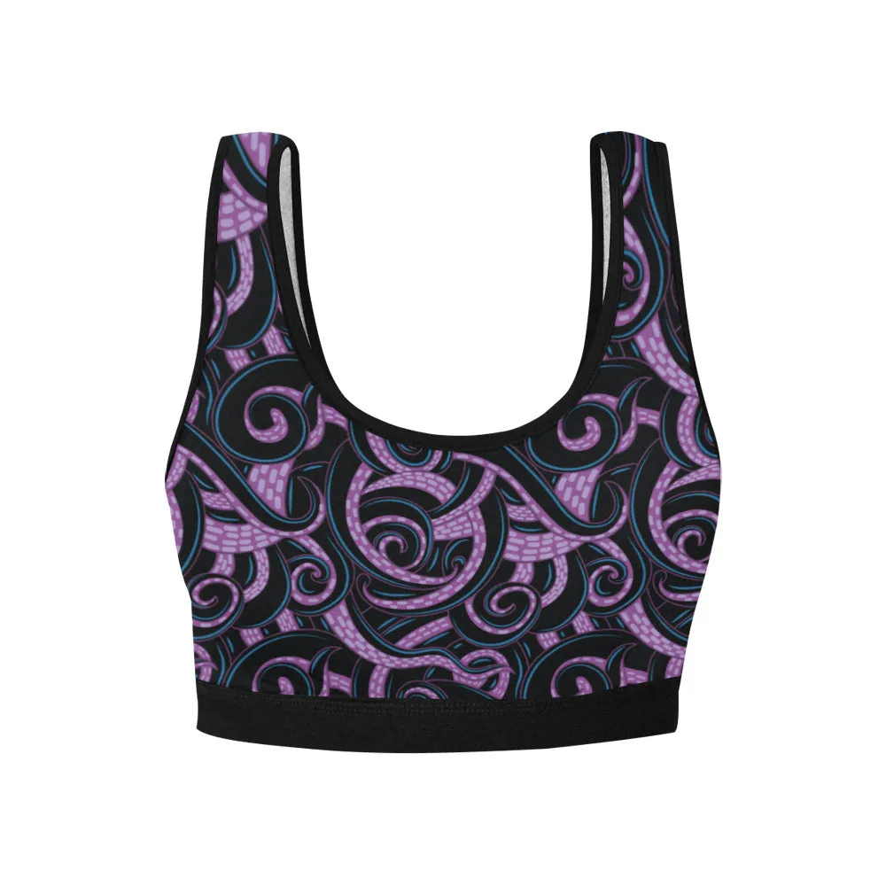 Ursula Tentacles Women's Sports Bra