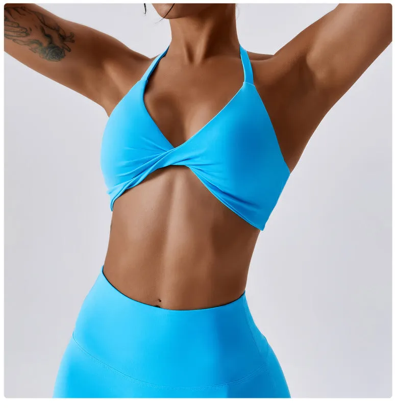 Women's Front Knot Sports Bra