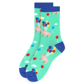 *Women's Pig Novelty Socks